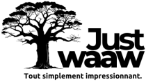 Logo de Justwaaw, agence créative digitale au Sénégal